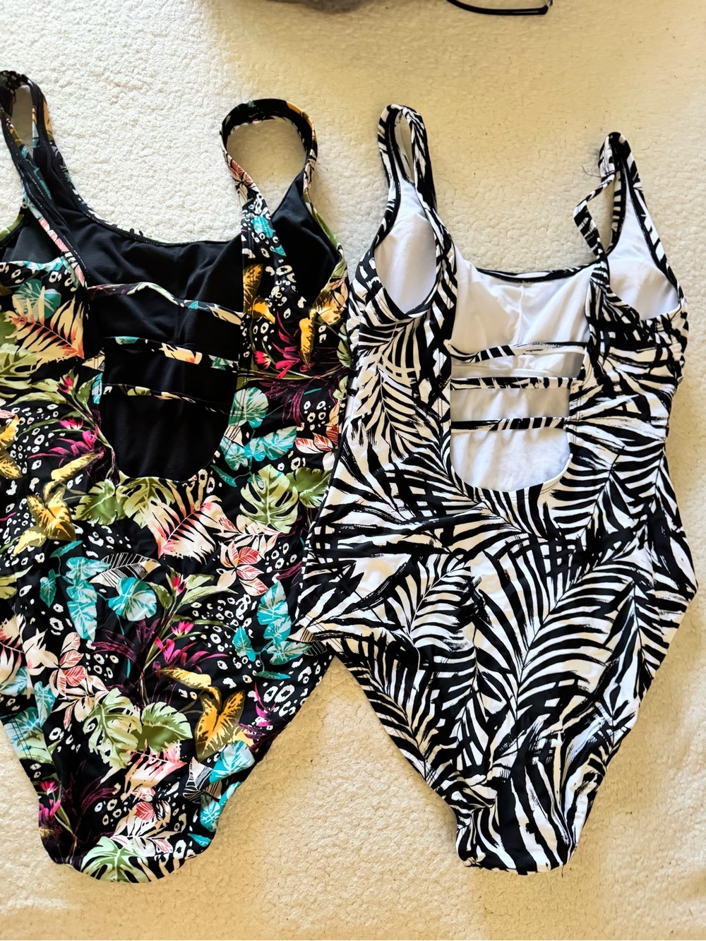 Swimsuits
2 Ocean Pacific OP One-Piece Swimsuits – Tropical Floral & Zebra Pr